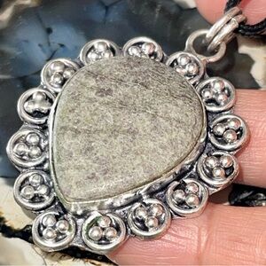 Teardrop Purpurite Pendant 2”